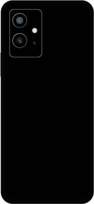 Vcare GadGets Black Jet vivo T1 5G Mobile Skin(Black Jet)