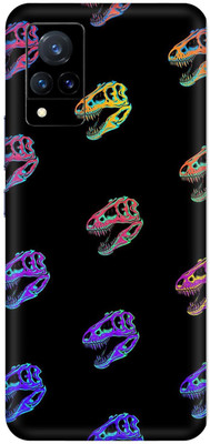 SKINADDA Vivo V21 5G Premium Vinyl Mobile Skin(Multicolor)