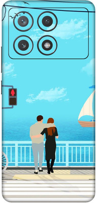 wrap craft POCO X6 PRO 5G Premium Vinyl Mobile Skin(Multicolor)