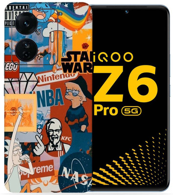Satisfactory Vivo Iqoo Z6 pro 5g, NASA, OggyBaba Mobile Skin(Multicolor)