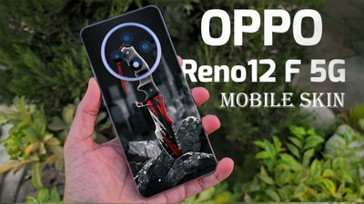 BUGGU OPPO Reno 12F 5G Mobile Skin(Multicolor)