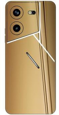 Vcare GadGets Pova 5 Pro (5G) Mobile Skin(Golden)