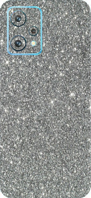 TJ CREATION Realme 9 Pro 5G Mobile Skin(Ultra Super Grey Glitter Skin With High Matte Finish.)
