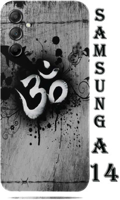 BUGGU SAMSUNG GALAXY A14 5G Mobile Skin(Ultra Super Sign Of OM Skin With High Matte Finish.Triangles)