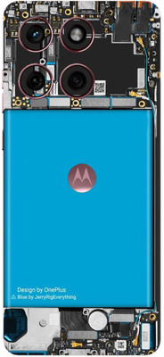 wrap craft MOTOROLA EDGE 60 FUSION 5G Premium Vinyl BACK 86 Mobile Skin(Multicolor)