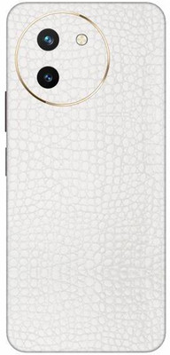Vcare GadGets White Textured Leather T3x 5G Mobile Skin(White Textured Leather)