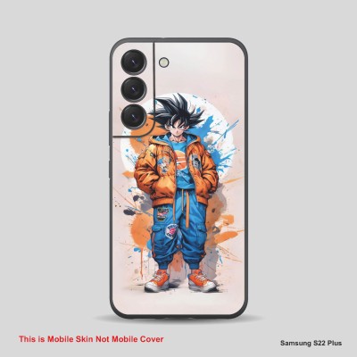 VYBE The Smart Choice Samsung S22 Plus Ultra Goku Mobile Skin Mobile Skin(Denim Blue B45)