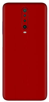 Vcare GadGets Poco X2 Mobile Skin(Glossy Red)
