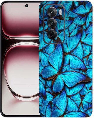 OggyBaba Oppo Reno 12 pro 5g Mobile Skin(Butterfly Blue)