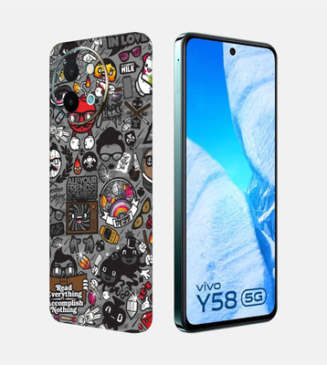 OggyBaba Vivo Y58 5g Mobile Skin(Zombie Graffiti)