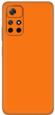 Vcare GadGets Redmi Note 11 T 5G Mobile Skin(Orange)