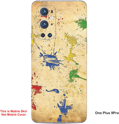 VYBE The Smart Choice One Plus 9 Pro Art Embossed Mobile Skin(Picton Blue A5)