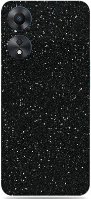SkinoMania OPPO A78 5G Mobile Skin(Black-Gliter)