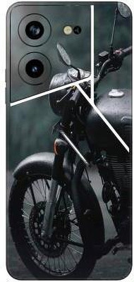 Vcare GadGets Pova 5 Pro (5G) Mobile Skin(Black)