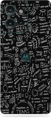 SkinoMania Motorola Edge 50 5G Mobile Skin(text Camist)