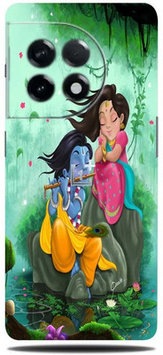 TJ CREATION OnePlus 11R 5G Mobile Skin(Ultra Super Radha Sang Kanha With High Matte Finish.)