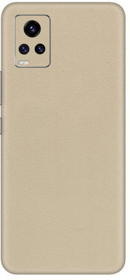 Vcare GadGets Vivo V20 Pro Mobile Skin(Cream Leather)