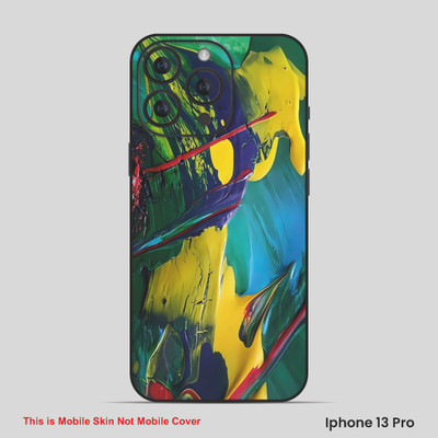 VYBE The Smart Choice iPhone 13 Pro ART Mobile Skin(Multi color SKI F38)