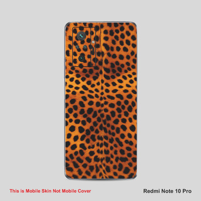 VYBE The Smart Choice Redmi Note 10 Pro Pattern Mobile Skin Mobile Skin(Multi Colour AD13)
