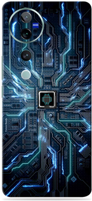 SkinoMania Vivo V40 Pro 5G Premium Vinyl Mobile Skin (Multicolor) Mobile Skin(phone-Motherboard)