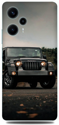 WeCre8 Skin's poco f5 Mobile Skin(Black-Thar Multicolor Skin)