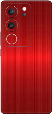 Vcare GadGets Vivo V29 5G Mobile Skin(Red Titanium)