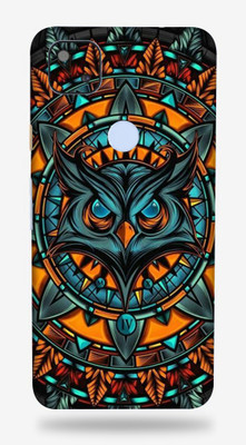 BUGGU Google Pixel 4a Mobile Skin(Ultra Super Mighty Owl Skin With High Matte Finish., Mobile Skin (Back+Side+Camera))