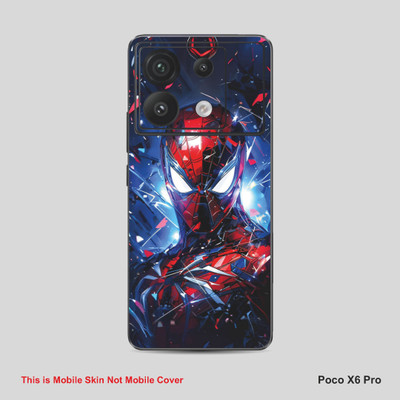 VYBE The Smart Choice Poco X6 Pro Super Hero Mobile Skin(Multy colorA/21)