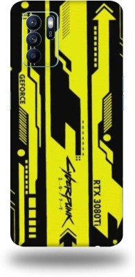 Mclaxa Oppo Reno 6Z Mobile Skin(Gforce Yellow Cyber punk)