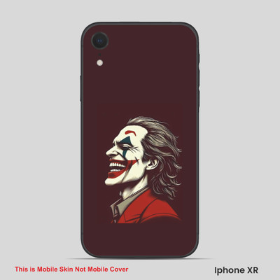 VYBE The Smart Choice iPhone XR Horror Mobile Skin(Beige White 1)