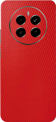SkinoMania realme Narzo 70 Pro 5G Premium Vinyl Mobile Skin (Multicolor) Mobile Skin(red carbon fiber)