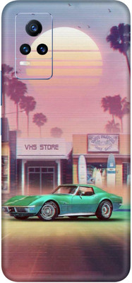 AMTHA AMTHA Vivo Y21e 5G Premium Vinyl Mobile Skin(Multicolor)