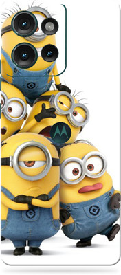 WeCre8 Skin's Motorola Edge 50 5G Mobile Skin(Title-Minions-Squad)