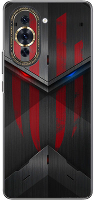 FCS Huawei nova 10 PRO Printed Back skin Mobile Skin(Red Magic Texture)