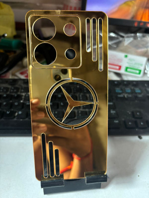 TWUAOP REDMI NOTE 13 PRO 5G, REDMI NOTE 13 5G ACRYLIC SHEET Mobile Skin(GOLD STAR MIRROR)
