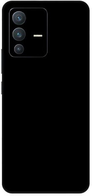 Vcare GadGets Glossy Black vivo V23 5G Mobile Skin(Glossy Black)