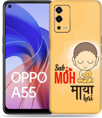 SkinoMania Oppo-A55 Mobile Skin(Multicolour Sab Moh Maya Hai)