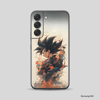 VYBE The Smart Choice Samsung S22 Goku Mobile Skin Mobile Skin(Dairy Cream 31)