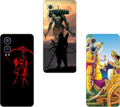 wrap craft ONEPLUS NORD 3 5G(PACK OF 3)Camera&Back Protector Premium Vinyl Mobile Skin(Multicolor)