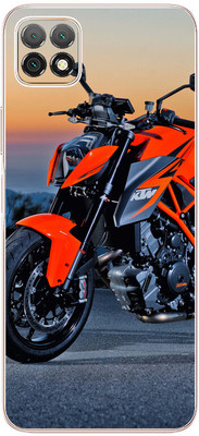 FCS Huawei Enjoy 20 5G Printed Back skin Mobile Skin(Bike)