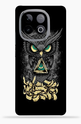 OggyBaba Vivo Iqoo Neo 10 5g Mobile Skin(Black Angry Owl)