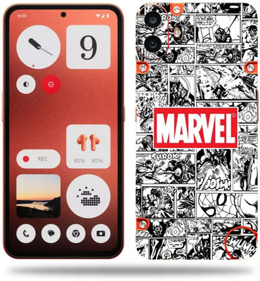WeCre8 Skin's WeCre8 Skin's Nothing_CMF_Phone_1 Mobile Skin(Red Comic Marvel)