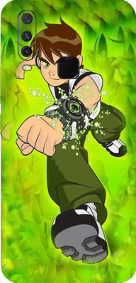 TJ CREATION Vivo Y17 Mobile Skin(Ultra Super Ben10 Skin With High Matte Finish.)