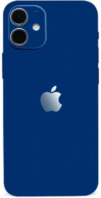 AsSkin Apple iPhone 12 Mini Mobile Skin(Dark Blue Matte Matte Skin With High Matte Finish)
