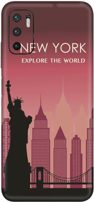 wrap craft POCO M3 PRO 5G Premium Vinyl Mobile Skin(Multicolor)