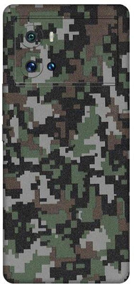 Vcare GadGets Military Design vivo i QOO 9 Pro 5G Mobile Skin(Military Design)