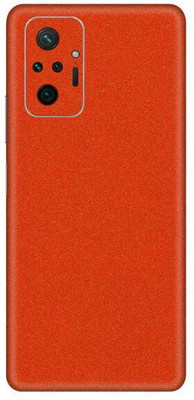 Vcare GadGets Redmi Note 10 Pro Max Mobile Skin(Orange)