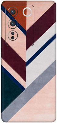 wrap craft Vivo V27 Pro 5G Premium Vinyl Mobile Skin(Multicolor)