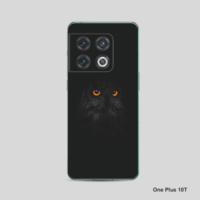 VYBE The Smart Choice One Plus 10T Owl Mobile Skin Mobile Skin(Black 15)