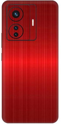 Vcare GadGets T1 Pro 5G Red Titanium Back Side Premium Mobile Skin(Red Titanium)